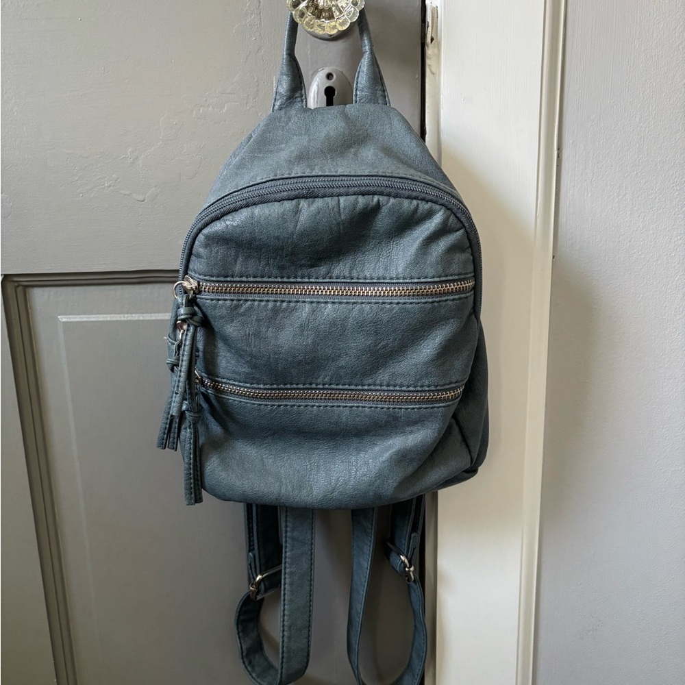 Bueno Faux Leather Mini Backpack